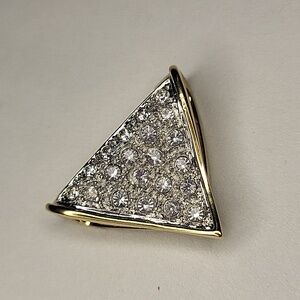 Vintage Triangle Slide Pendant